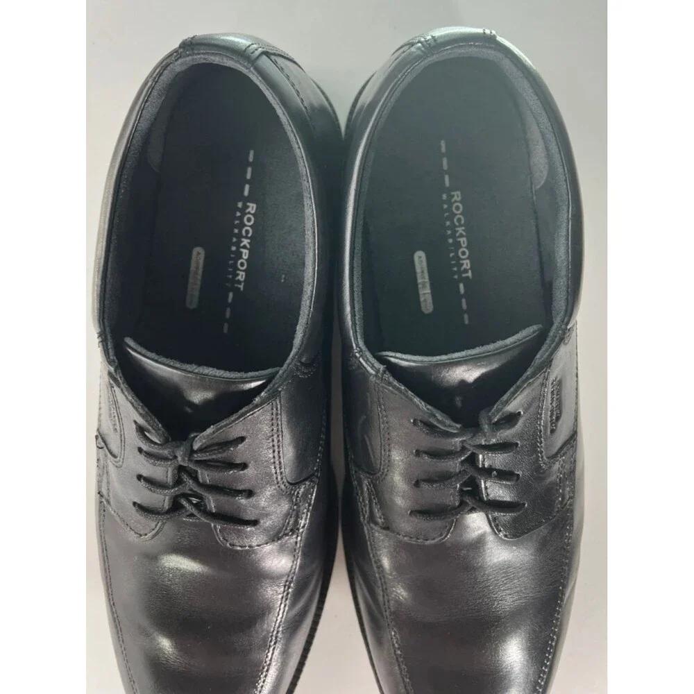 Rockport Robinsyn Hydro Shield $120 Men's Waterproof Oxford Shoes Size 10.5 Wide